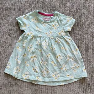 Blue Zoo Baby Mint Green Daisy Dress 0–3 Months Floral Spring